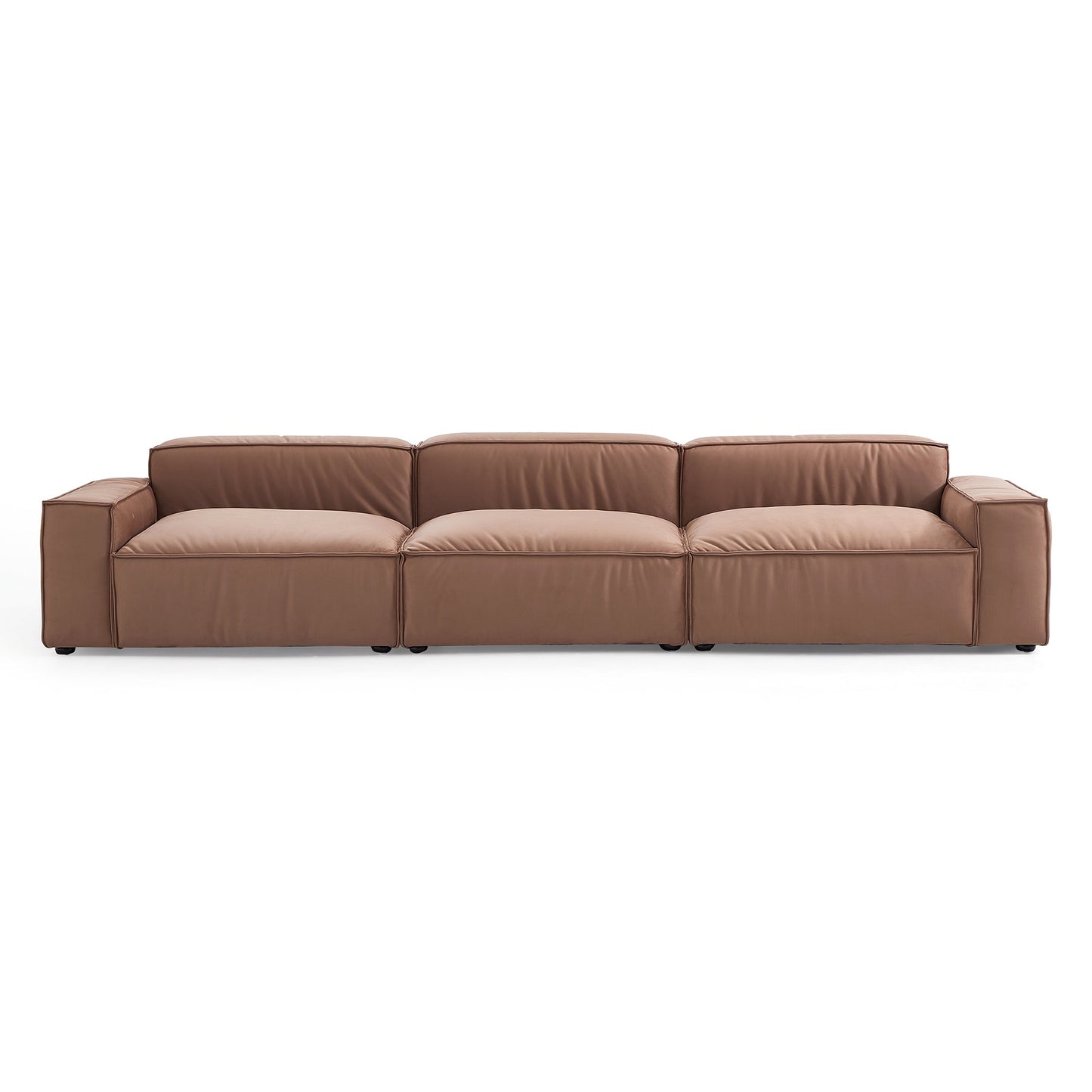 Soft Feather Matt Fabric Comfortable Cloud-like Feel Living Room Sofas