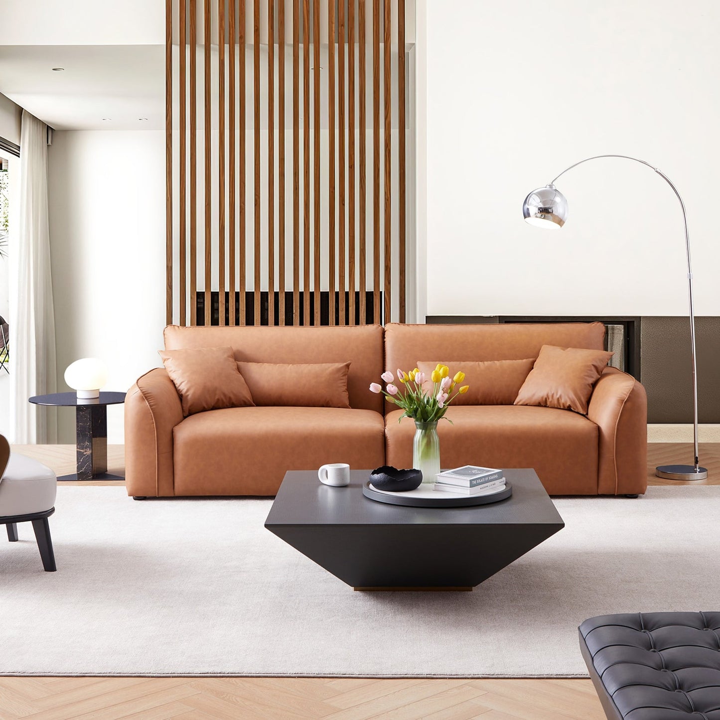 I shape technical fabric upholstery lounge modular sofa