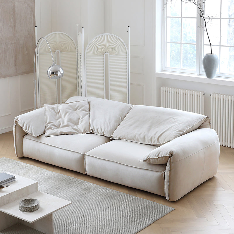4 seater wooden frame soft feather modular sofas