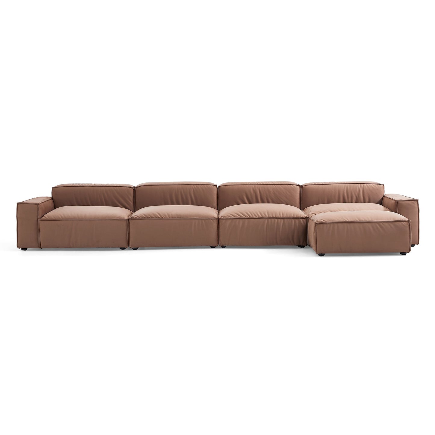 Modern Modular 2 3 4 Seater Sofa with Ottoman