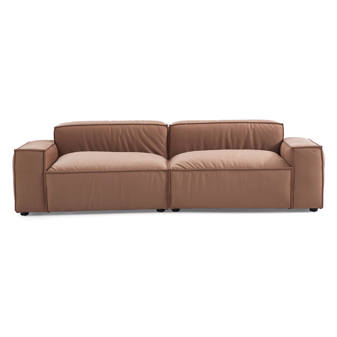 Soft Feather Matt Fabric Comfortable Cloud-like Feel Living Room Sofas
