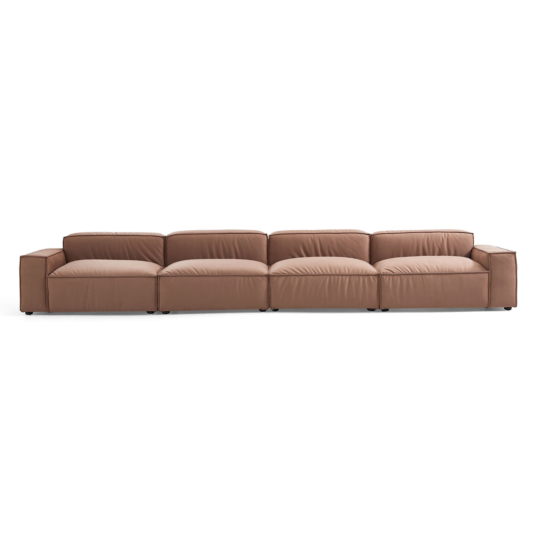 Soft Feather Matt Fabric Comfortable Cloud-like Feel Living Room Sofas