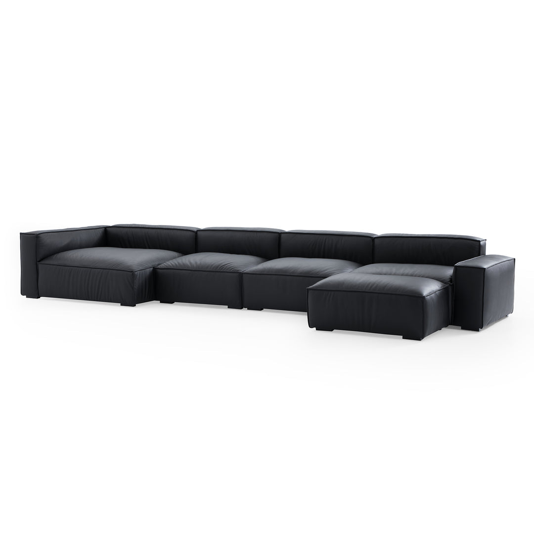 Living Room Furniture L-Shape Ottoman Sectional Sofa Bed
