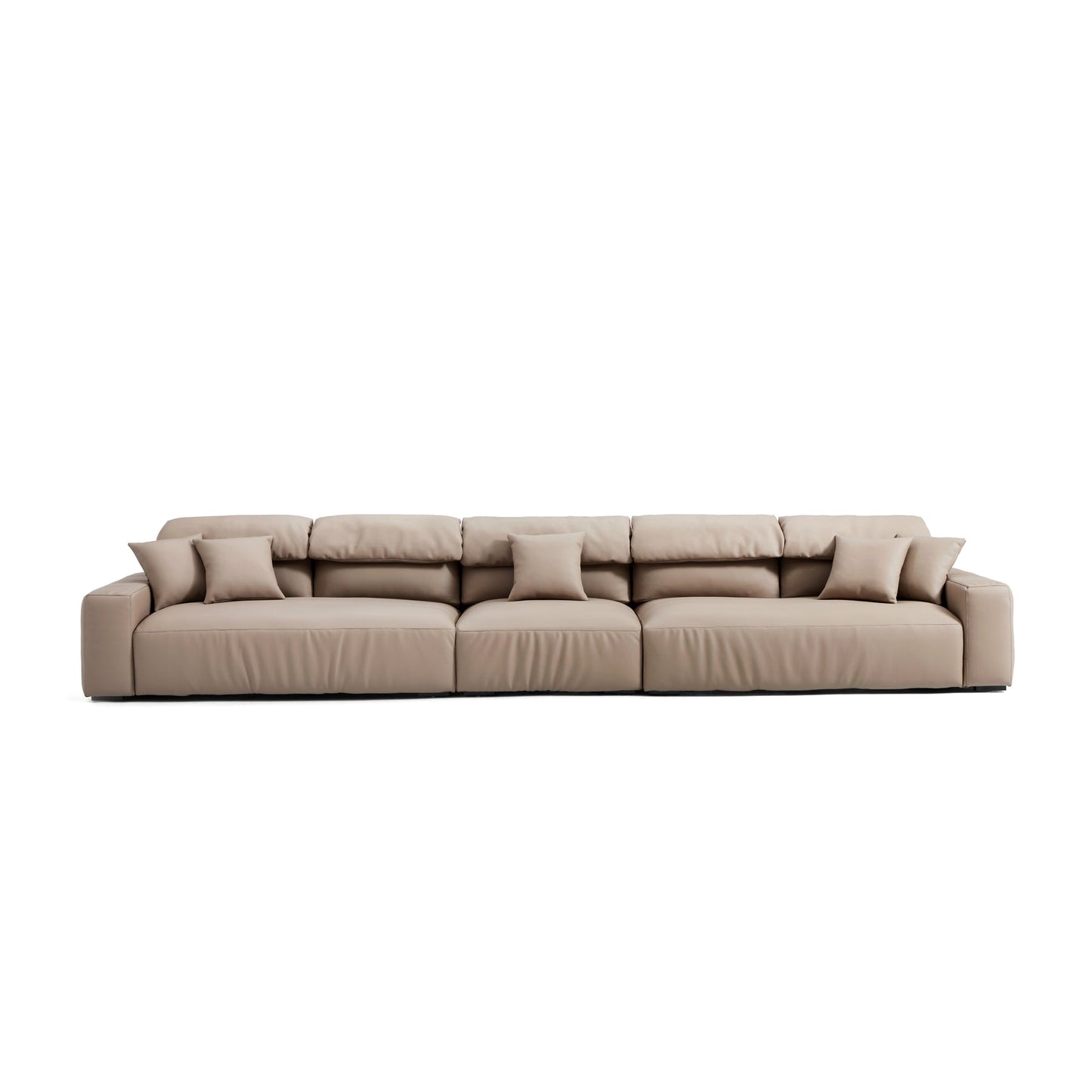 Genuine Real Leather 4 6 Seater Living Room Modular Sofa