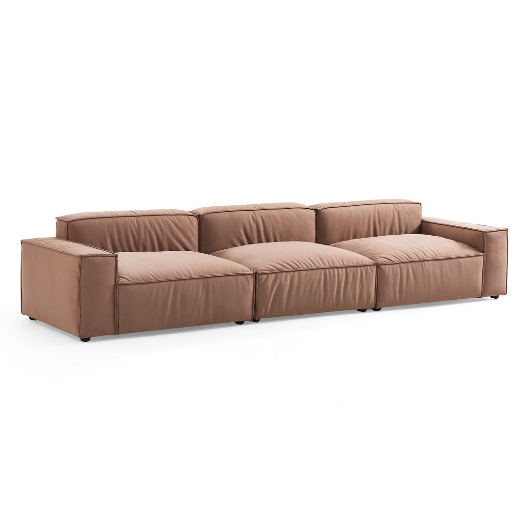 Soft Feather Matt Fabric Comfortable Cloud-like Feel Living Room Sofas