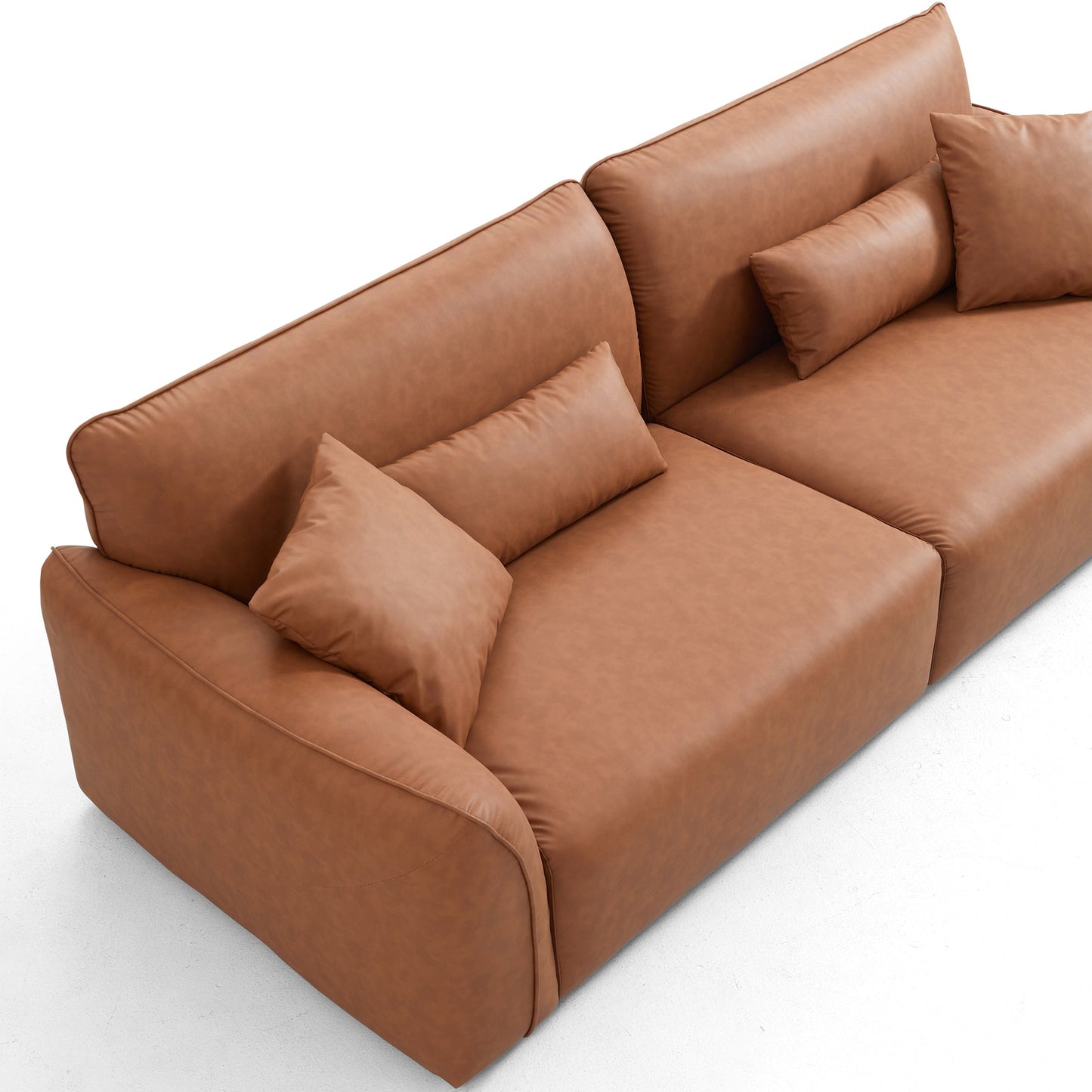 I shape technical fabric upholstery lounge modular sofa