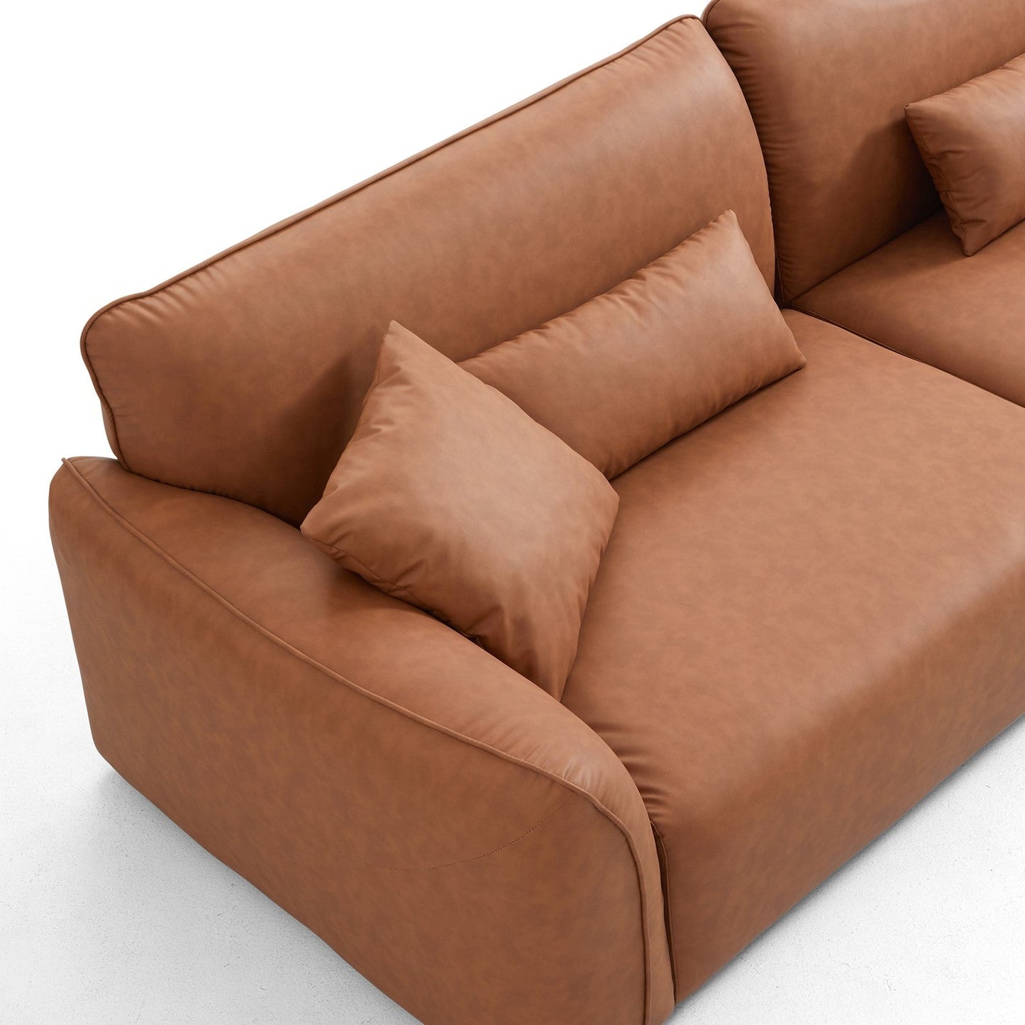 I shape technical fabric upholstery lounge modular sofa