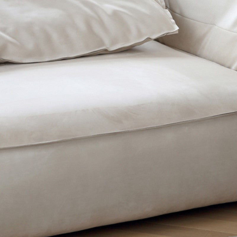 4 seater wooden frame soft feather modular sofas