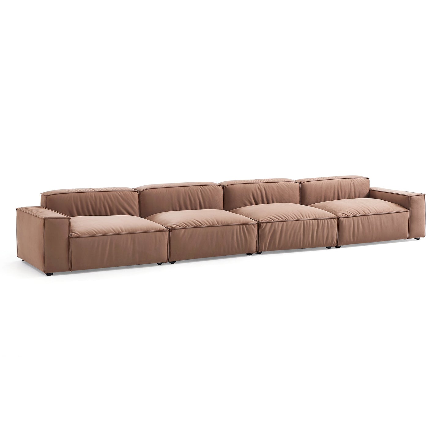 Soft Feather Matt Fabric Comfortable Cloud-like Feel Living Room Sofas