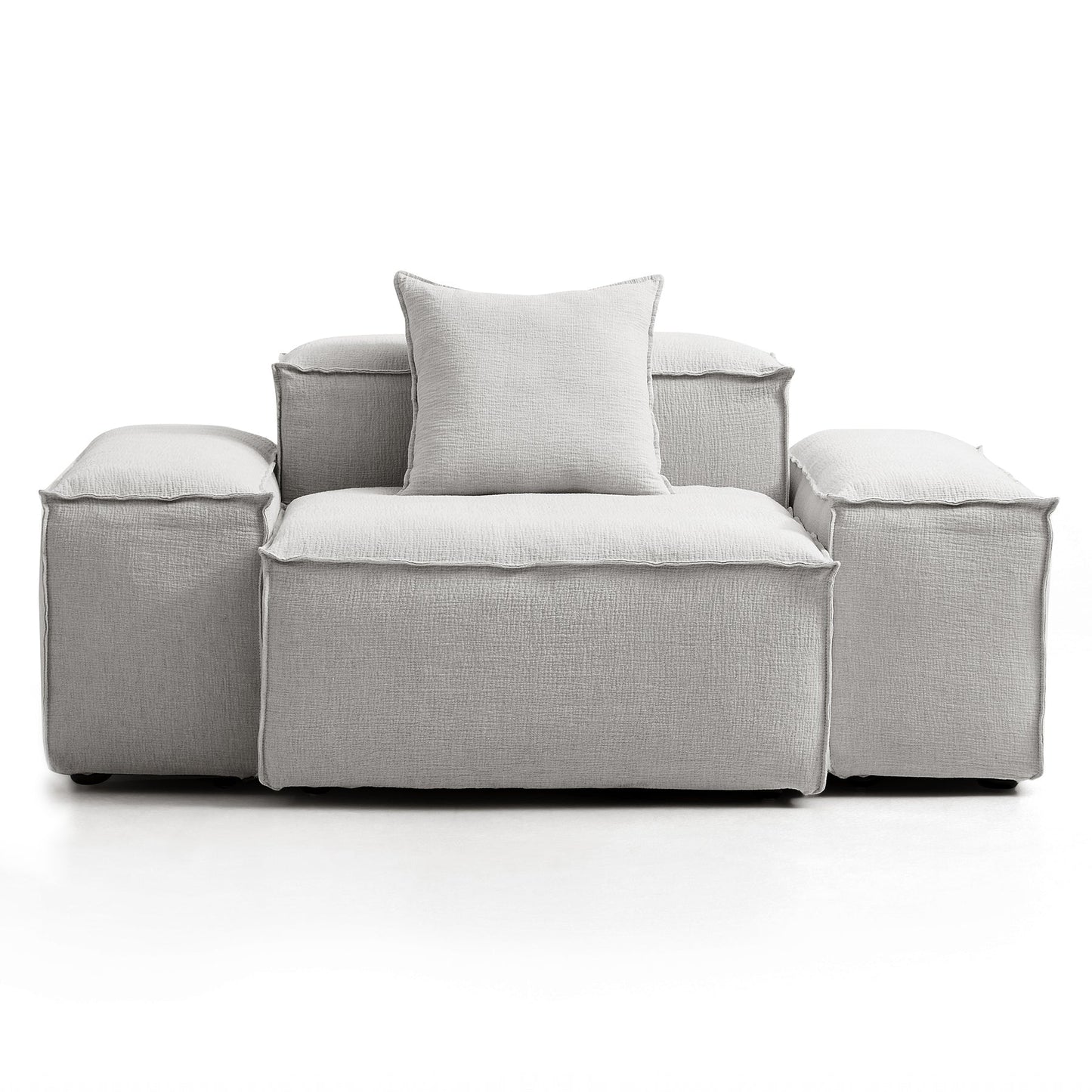 Fashionable Removable Cover Single Sofa