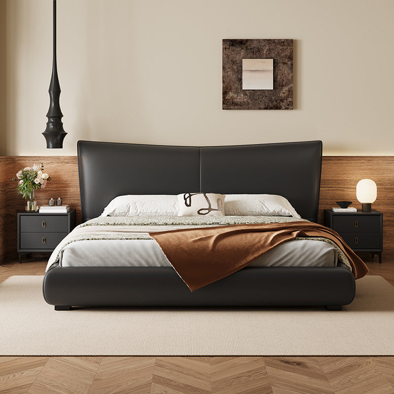 Premium leather elegant chanel headbord single queen king bed