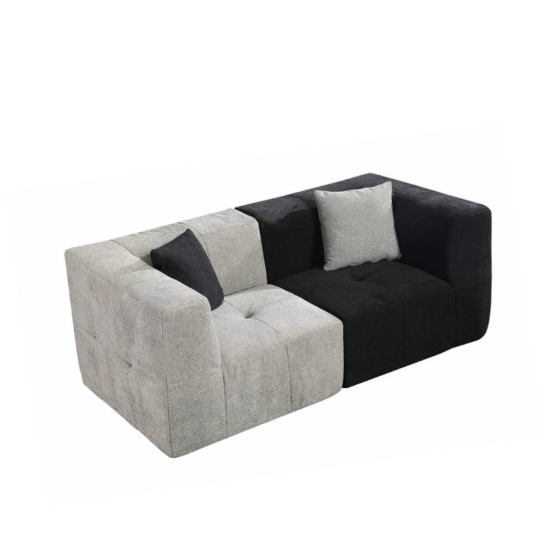 Compressed Foam Boucle Vacuum Sealed Package Modular Sofa