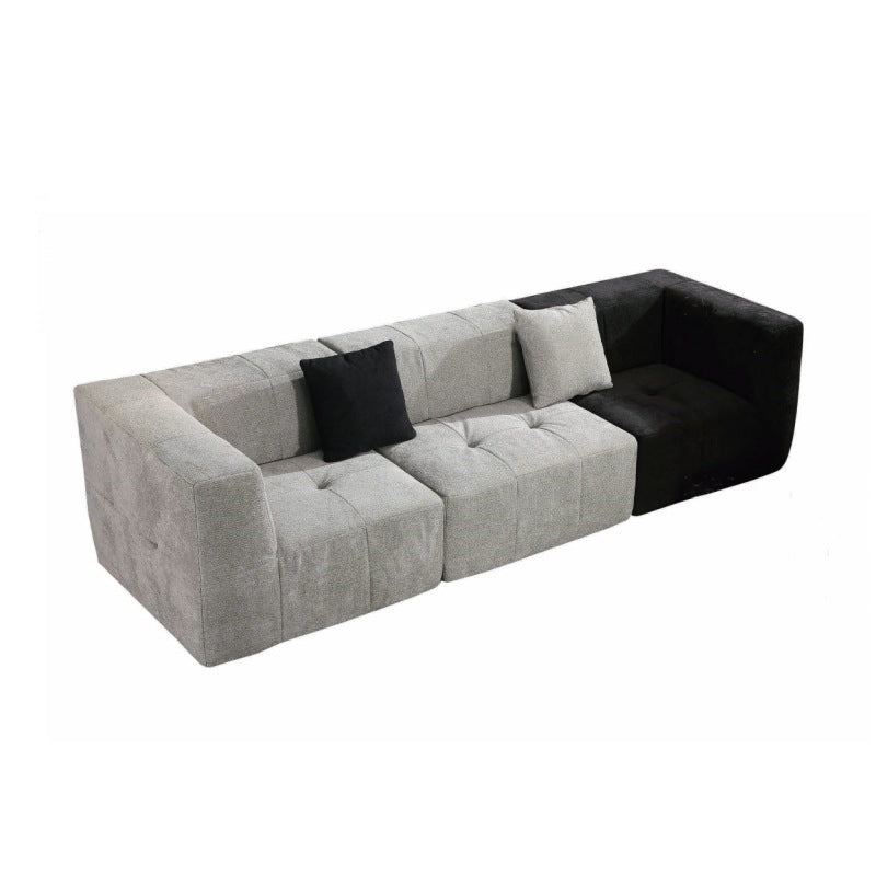 Compressed Foam Boucle Vacuum Sealed Package Modular Sofa
