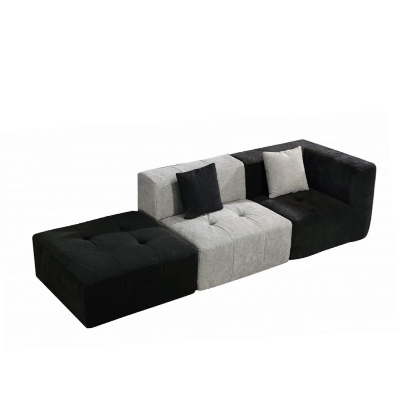 Compressed Foam Boucle Vacuum Sealed Package Modular Sofa