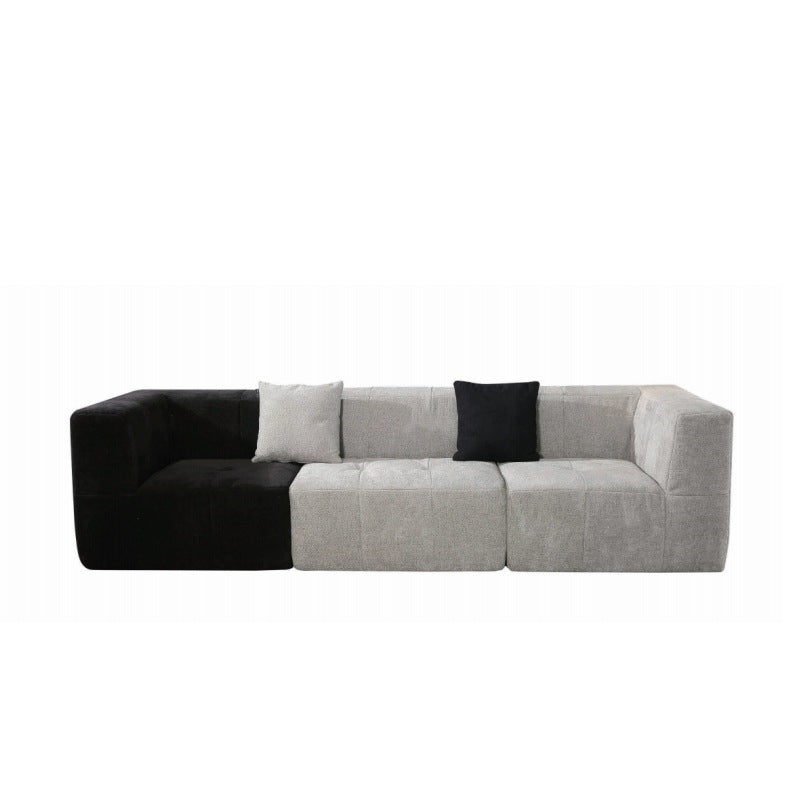 Compressed Foam Boucle Vacuum Sealed Package Modular Sofa