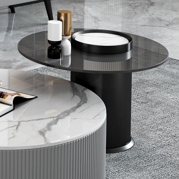 Modern Luxurious Coffee Table With TV Cabinet