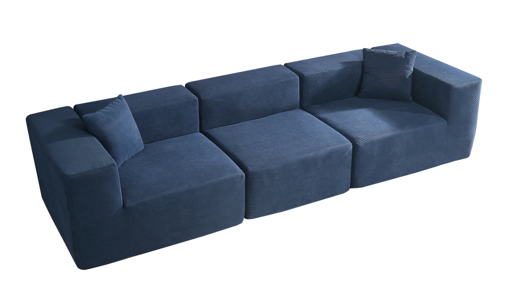 Popular Compressed Vacuum Modular 3 Seater Sofas