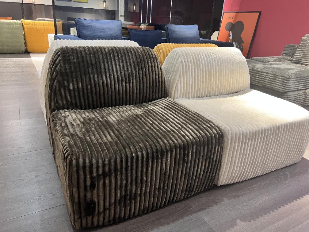 Comfortable Indoor Compressed Living Room Single Sofa