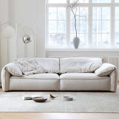 4 seater wooden frame soft feather modular sofas