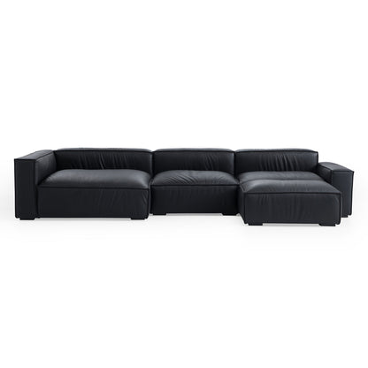 Living Room Furniture L-Shape Ottoman Sectional Sofa Bed