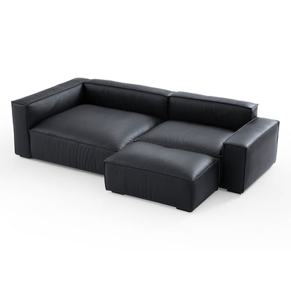 Living Room Furniture L-Shape Ottoman Sectional Sofa Bed
