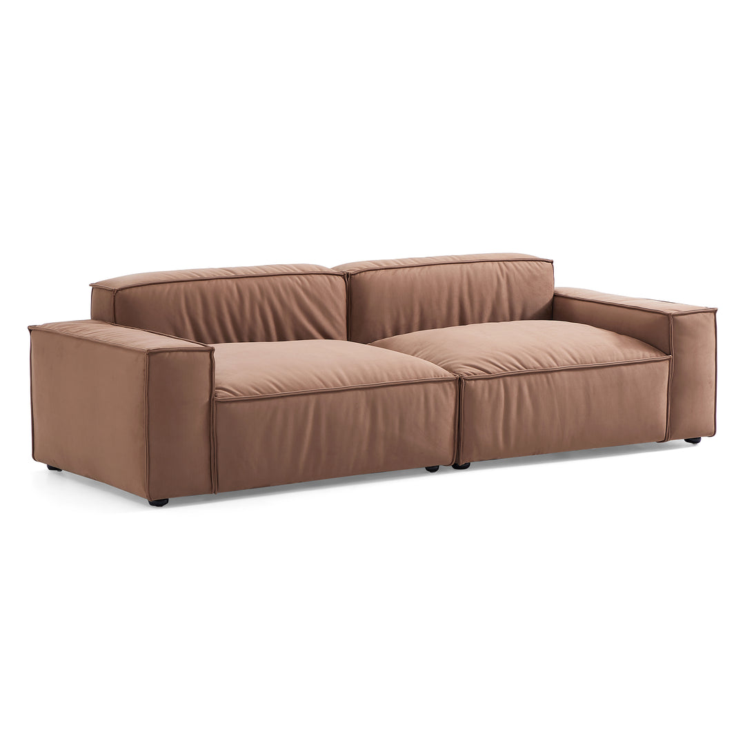 High Density Foam with Matt Fabric & Soft Feather Sofa Set