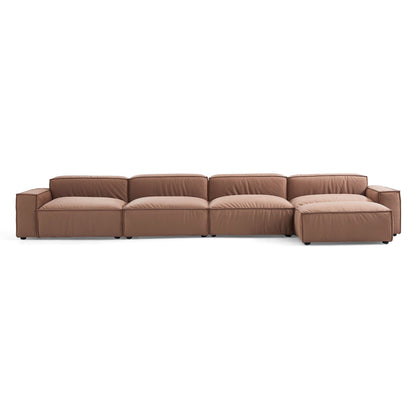 Modern Modular 2 3 4 Seater Sofa with Ottoman