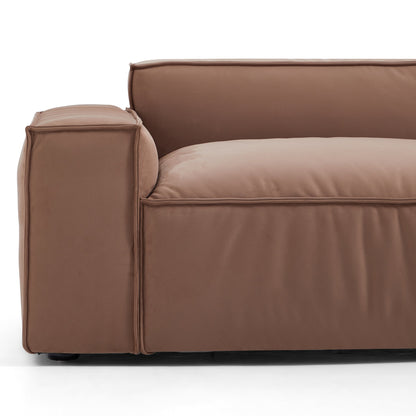 Matt fabric single sofa accent chair