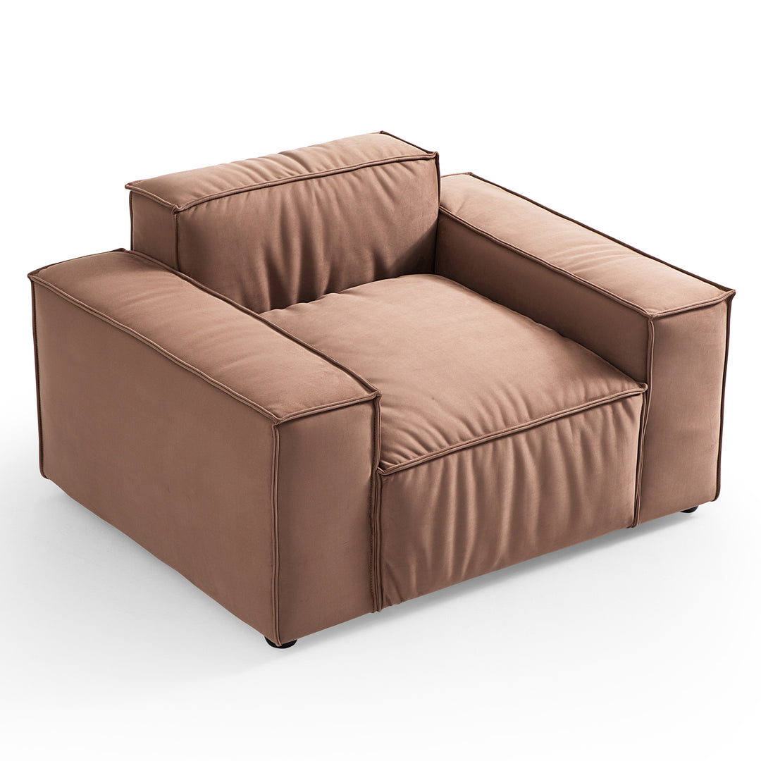 High Density Foam with Matt Fabric & Soft Feather Sofa Set