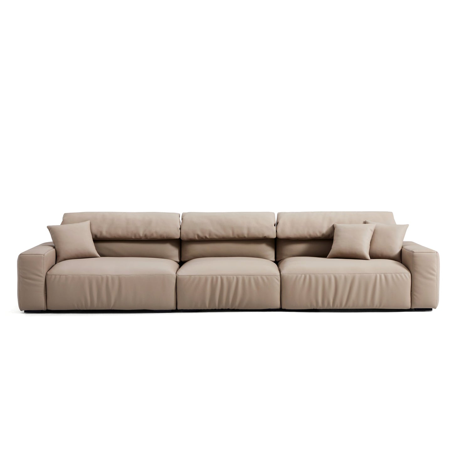 Genuine Real Leather 4 6 Seater Living Room Modular Sofa