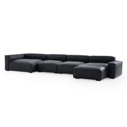 Living Room Furniture L-Shape Ottoman Sectional Sofa Bed