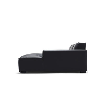 Italian style genuine leather U shape sofa