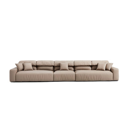 Genuine Real Leather 4 6 Seater Living Room Modular Sofa