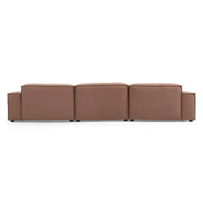 Soft Feather Matt Fabric Comfortable Cloud-like Feel Living Room Sofas