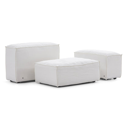 Natural Linen Removable Cover Armchair