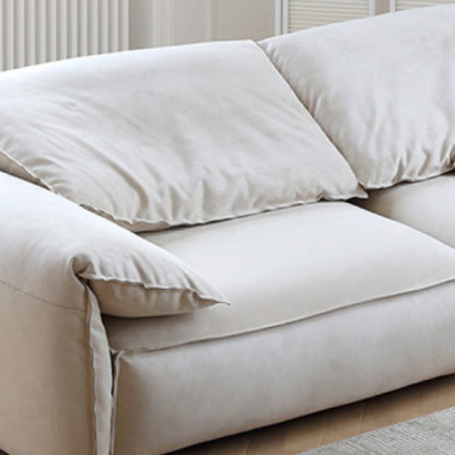 4 seater wooden frame soft feather modular sofas