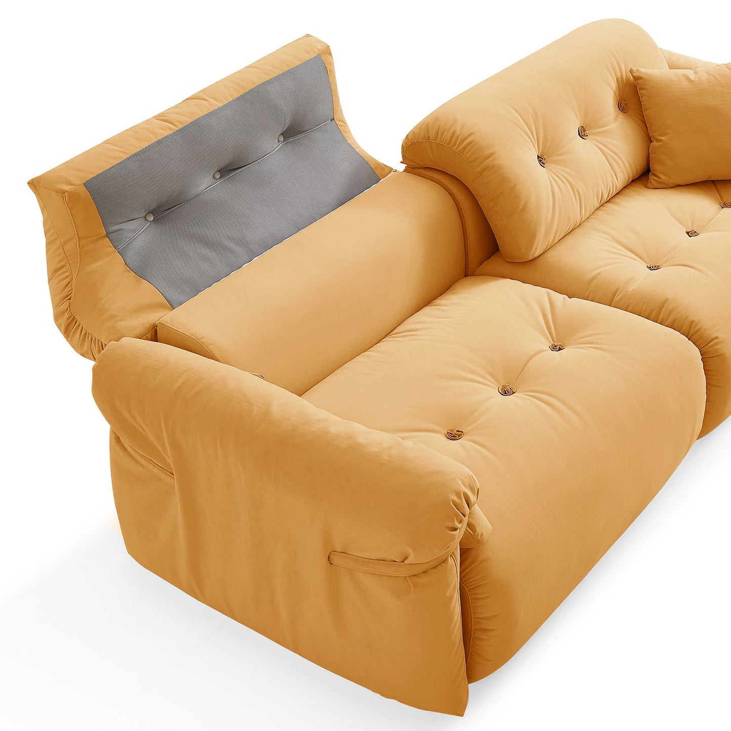 Modular Feather Couch Living Room Furniture Sofa