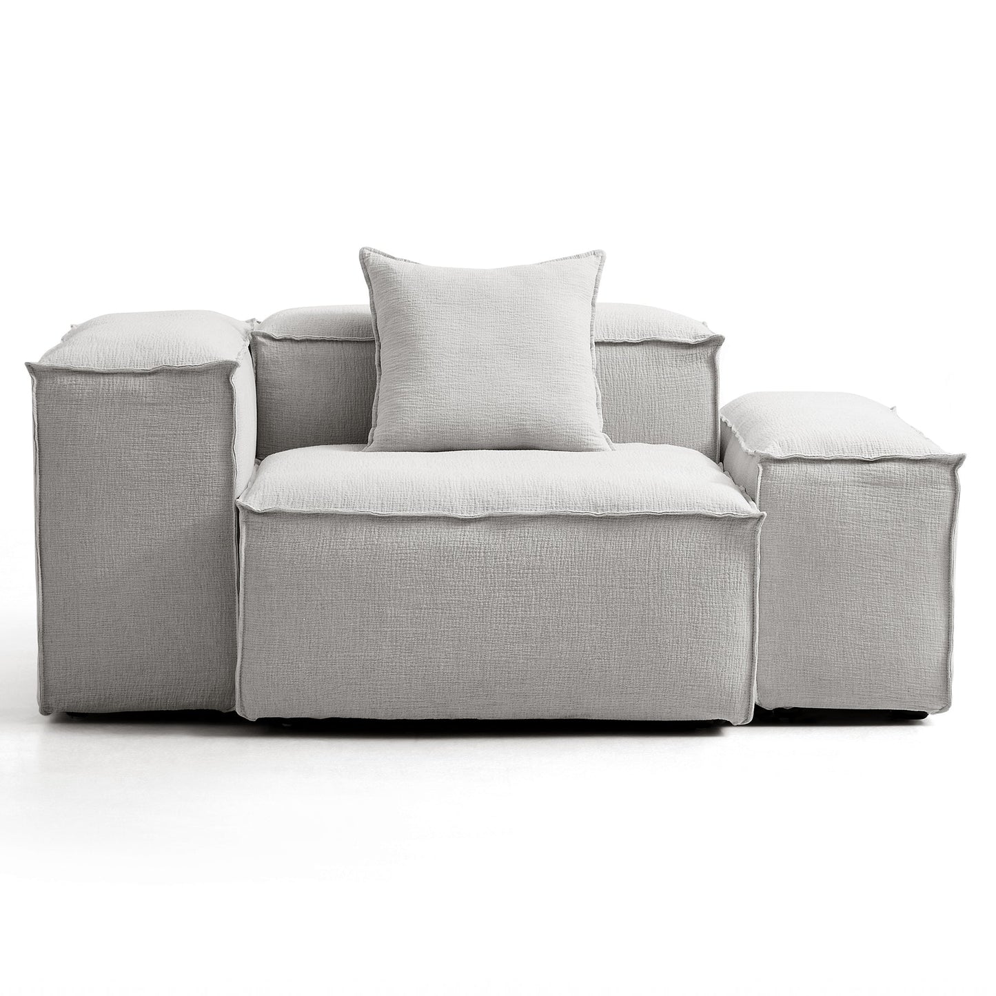 Fashionable Removable Cover Single Sofa