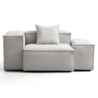 Fashionable Removable Cover Single Sofa