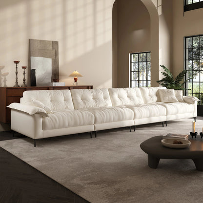 Home furniture living room chenille fabric 6 seater sofa
