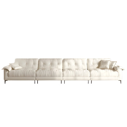 Home furniture living room chenille fabric 6 seater sofa