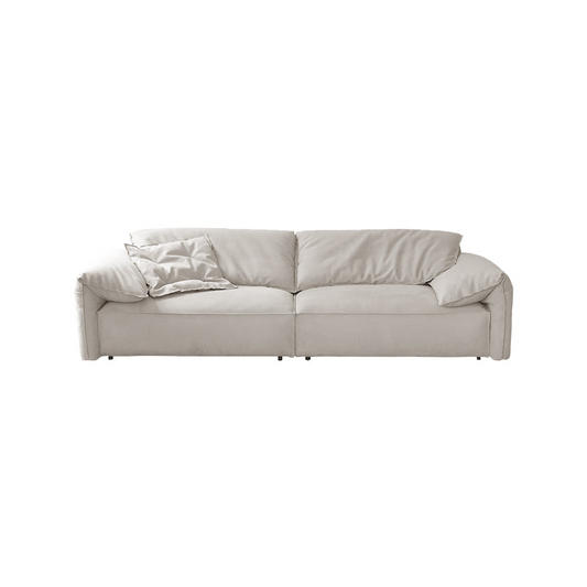 4 seater wooden frame soft feather modular sofas