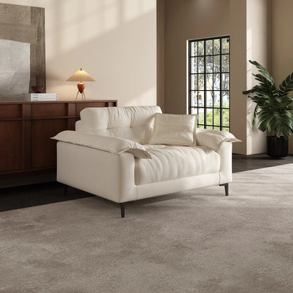 Interior design upholstered living room single seater sofa armchair
