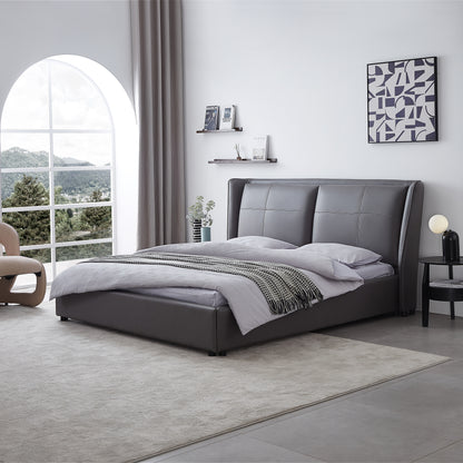 Modern Bedroom Upholstered Soft Bed Frame