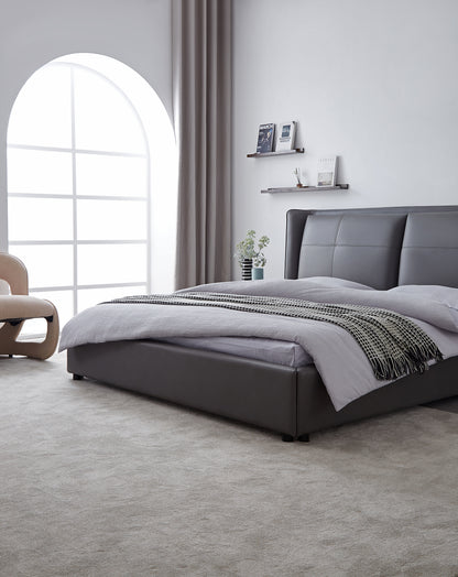 Modern Bedroom Upholstered Soft Bed Frame