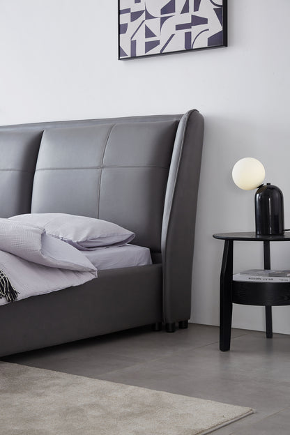 Modern Bedroom Upholstered Soft Bed Frame