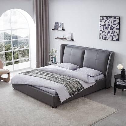 Modern Bedroom Upholstered Soft Bed Frame