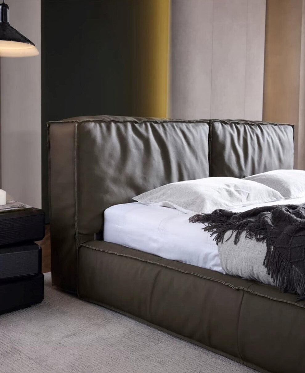 Thick Upholstered Soft Bed