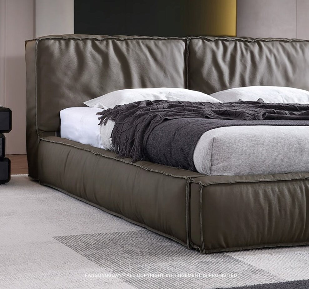 Thick Upholstered Soft Bed
