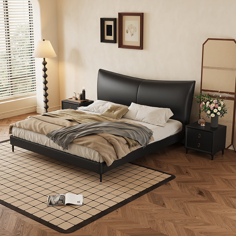 Premium leather elegant chanel headbord single queen king bed